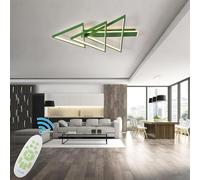 UVWHYZ Modern Christmas Tree LED Ceiling Light - Dimmable with Remote, Memory Function, 3 Sizes, IP44, for Living Room, Office, Bar,Green,114cm