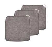 Uvwxba 3-Pack Dual-Texture Exfoliating Washcloths - Face & Body Use, Ideal for Shower Exfoliation