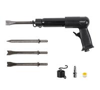 UW-AH250 Long Barrel Air Hammer Kit with Quick Change Retainer and 4 Chisels, 3-5/8 Inch Stroke, 2200 BPM, Light Weight