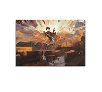 UWASCISF Video Game Disco Elysium Poster Poster Decorative Painting Canvas Wall Posters And Art Picture Print Modern Family Bedroom Decor Posters 12x18inch(30x45cm)