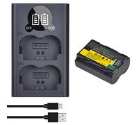 Uwayor NP-W235 Camera Battery Charger Set Replacement Battery Kit Battery Charger for X-H2S X-H2 GFX 50S II GFX 100S Fujifilm X-T4 X-T5VG-XT4 (NP-W235-LED)