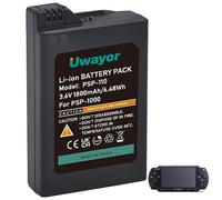 Uwayor PSP-110 Battery 1800mAh Replacement Battery Compatible with Sony PSP-1000 PSP-110