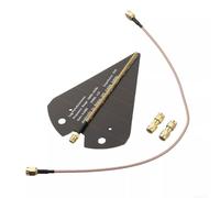 UWB Log Periodic Antenna, HT5 Upgraded Version 1300MHz-10GHz Log-Periodic Linear Polarized Directional Antenna Broadband Test Antennas