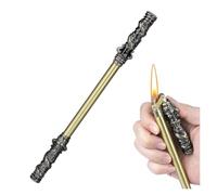 UWCORAHDO Vintage Wukong Lighter Fluid Refillable, Black Myth Wukong Lighters, Funny Kerosene Trench Lighter Spinning Pen, Unique Lighters Collection Gift & Novelty Sun Wukong Staff