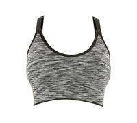 Uwdiohq Sports Bra Shockproof Fixed Double Straps Quick Drying Segment Dyed Non Ring Yoga Underwear Training Running Fitness Woman Clothes (Grey, XL) Red Padded Push Up Bras for Women Bralette