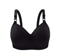 Uwdiohq This is A Comfortable Breathable and Adjustable Side Retraction Bra for Mothers Without Underpants. It Also Top Support Anti Sagging Womens Wireless (Black, M) Post Surgery Bras Women