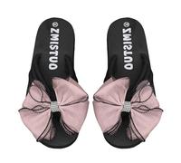 Uwdiohq Womens Flip Flops With Arch Support Comfort Slippers Summer Style Flower Outdoor Open Toe Casual Beach A Sliders Women Walking Sandals Orthopedic Orthotic Shoes Flips Pink 6