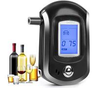UWEVO Breathalysers Alcosense Alcohol Tester High Accuracy Includes 4 Mouthpieces UK, Scottish & Irish Police Alcohol Limits | | Breathalyzer Alcotester for Home or Party Use