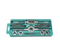 UWFKFGBJL 12pcs Alloy Steel Metric Tap Wrench and Die Set Nut Alloy Metal Hand Tools Tapping Screw Tool M6-M12/M3-M12