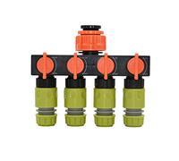 UWFKFGBJL garden sprinkler watering sprayer 1 2 3 4 garden hose 4 way tap water distributor garden tap connector g1 2 g3 4 g1 1pcs color a 1