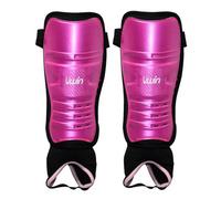 Uwin Childrens/kids Hockey Shin Guards Pink/purple/black (Xxs)
