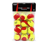 Uwin Stage Three Tennis Balls (Pack Of 12) Red/yellow (One Size)