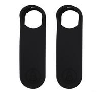 Uwithdanceme 2 Pcs Doorbell Silicone Case, For Google Nest Doorbell (Wired, 2Nd Gen) Weatherproof Protective Silicone Doorbell Case,Silicone Covers Wireless For Doorbell(black)