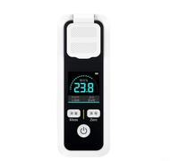 Uwithdanceme Intelligent Sugar Meter,Portable Sugar Meter Sugar Content Monitoring Meter Tester With 1.54inch Screen 46×31.5×125mm(JBM-10)