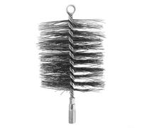 Uwithdanceme Pipe Wire Brush Chimney Sweep Brush,Round Chimney Cleaning Brush Brush For Cleaning Various Pipes,Chimneys,Flues,Stoves,Boilers(60mm)