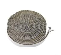 Uwithdanceme Stove Door Seal Stove Rope,Black Flat Glass Seal Stove Fire Rope 2M*10/15 Mm For Stoves,Log Burner,Chimney Door Seals(10mm)