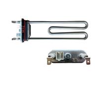 uwobefe Heating Tube 17438100000434, Compatible With Midea Drum Washing Machine 22.5CM 230V 1800W Heater Wire Washer Repair Parts