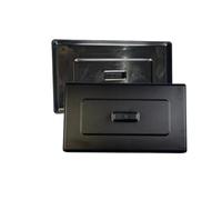 Two Pieces Plastic Cover 34 X 19.5 CM Mix Hoppers Lid, Compatible With VEVOR Soft Serve Ice Cream Machines Fittings Factory Supply