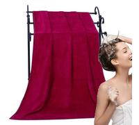 UWOBTN Bath Sheets Extra Large,Bath Towels large thick，white Microfiber Bathroom Shower Towels, Quick Drying Adults Bath Towe for Bathroom and Travel Hotel Gym Daily Use(#7,180x200cm/70.8x78.7in)