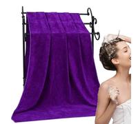 UWOBTN Bath Sheets Extra Large,Bath Towels large thick，white Microfiber Bathroom Shower Towels, Quick Drying Adults Bath Towe for Bathroom and Travel Hotel Gym Daily Use(#2,90x190cm/35x74.8in)