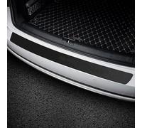 UWQXJJICP Car Rear Bumper Protector for FIAT Bravo/Freemont/Stilo 1.9 JTD/Scudo 2000-2025, Carbon Fibre Boot Sill Guard Trunk Threshold Scuff Plate Paint Protection Strip 90cm