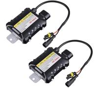 UWSCVM 2Pcs 35W Xenon Ballasts Mini Size Fast Start Reactors 3400LM for Xenon Bulbs H1 H3 H7 H11 9005 9006 12V Cars HID Headlights