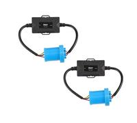 UWSCVM 2Pcs LED Canbus Anti Flicker Bulb Error Decoder Resistor Canceller Adapter for Car Headlight Fog Light,9007