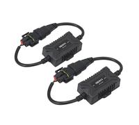 UWSCVM 2Pcs LED Canbus Anti Flicker Bulb Error Decoder Resistor Canceller Adapter for Car Headlight Fog Light,H8 H11
