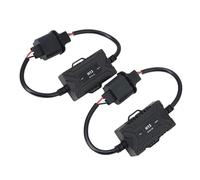UWSCVM 2Pcs LED Canbus Anti Flicker Bulb Error Decoder Resistor Canceller Adapter for Car Headlight Fog Light,H13