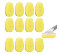 UWSTE 12Packs Dish Wand Sponge Refills for Scrub Daddy Dish Daddy - Replacement Heads for Dish Sponges, Non Scratch Dish Washing Scrubbers, Kitchen Dish Cleaning (Only Refills)