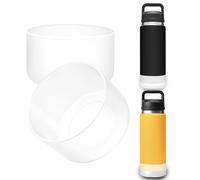 UWSTE 2Pcs Silicone Boot for YETI Rambler 18oz 26oz Bottle, Anti-Slip Sleeve Bottom Protector Accessories for YETI Rambler 36oz, BPA Free Silicone