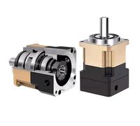 UWUKCJOKQ 1pcs Nema23 Motor Planetary Gearbox Helical Gear Reducer Reduction 200-600W Servo Speed(Ratio 50 to 1,14mm input)