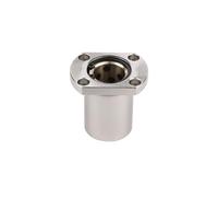 UWUKCJOKQ 2pcs Outer Steel Inner Copper Graphite Copper Sleeve Trimming Linear Bearing LMH8UU 10 12 16 20 25 30 35UU(LM16LUU)