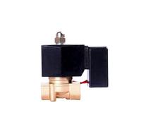UWUKCJOKQ 3/8" Brass Normally Closed Solenoid Valve 220V 110V 24V 12V 24 Hours Non Heating Solenoid Valve Energy-Saving Water Valves(G-120vac-epdm-seal)