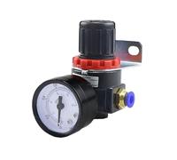 UWUKCJOKQ AR2000 G1/4'Pneumatic Micro Air Pressure Regulator Filter Processing Unit Valve with Fitting(Ar2000 12mm)