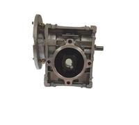 UWUKCJOKQ Single PD a 14mm 19mm 24mm Input Hole on The one Side and a Shaft on The Other Reducer NMRV63(RATIO 100 TO 1-IEC FLANGE 80B5)