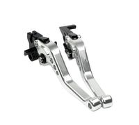 UWVSQBMPE Mount Clamp Riser for Ninja650 ABS for 650R for KRT 2017 2018 2019 2020 2021 2022 Motorcycle Accessories Short Brake Clutch Levers Motorcycle Handle Risers(Silve)