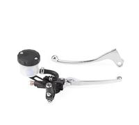 UWVSQBMPE Mount Clamp Riser Motorcycle Brake Clutch Lever Master Cylinder Fluid Reservoir Pump for CB600F for Hornet for CB750 for CBF 600N Motorcycle Handle Risers(Brake Clutch Lever)