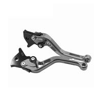 UWVSQBMPE Mount Clamp Riser Motorcycle CNC Adjustable Aluminum Lever Brake Clutch Levers for CRF1000L for CBR1100L 2017-2023 Motorcycle Handle Risers(Gray 147mm)