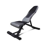 UWYTGF Multi-Purpose Workout Utility Weight Bench for Full Body Upright, Incline, Decline, and Flat Exercise,Bench Press Stool, Multi-Angle Free Adjustment, Folding Fitness Equipm