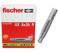 UX 6 Universal Plug Set of 100 6 x 35