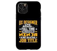 UX Designer Job Title - Funny User Experience Designer Case for iPhone 11 Pro