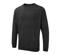 Uneek Clothing Sweatshirt UX3 Plain Unisex Charcoal 5XL