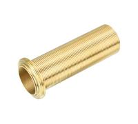 uxcell 1 Pcs Faucet Extension Tubes, 4" x 1.64" Faucet Mount Extension Shank Handle Brass Basin Faucet Mounting Accessories Fixed Foot for Bathroom and Kitchen Faucets
