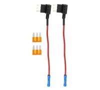 uxcell 1 Set 2pcs Car Fuse Tap with 2pcs 5A Micro3 ATL Blade Type Fuse