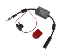 uxcell 1 Set FM Antenna Amplifier Universal Car Radio Antenna Amplifier