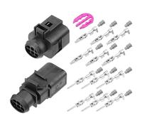 uxcell 1 Set No.1J0973713/3B0973813 Female and Male 6-Pin Connector for VW