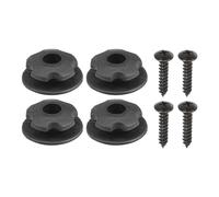 uxcell 1 Set Universal Car Trunk Luggage Net Storage Rack Plastic Black