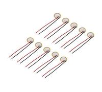 uxcell 10 Pcs Piezo Discs 10mm Acoustic Pickup Transducer Element Trigger Buzzer CBG Guitar