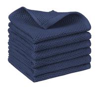 Uxcell 100% Cotton Double-Sided Waffle Weave Absorbent Kitchen Towels